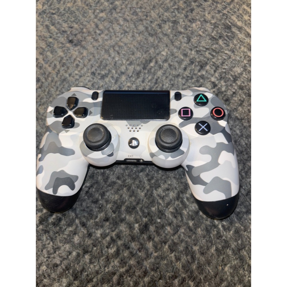 Sony DualShock 4 Wireless Controller PS4 Urban Camo White Grey Camouflage